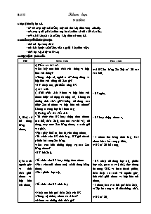 Thiết kế bài dạy môn Khoa học 5 - Bài 25: Nhôm