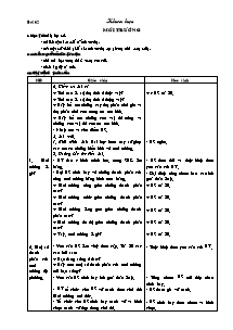 Thiết kế bài dạy môn Khoa học 5 - Bài 62: Môi trường