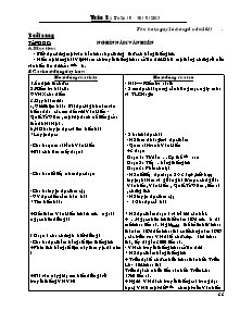 Giáo án 2 buổi Lớp 5 - Tuần 2