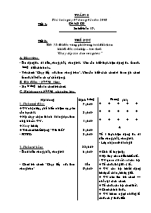 Giáo án chuẩn Lớp 5 - Tuần 18