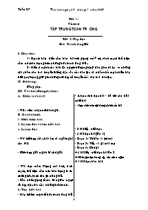 Giáo án chuẩn Lớp 5 - Tuần 27