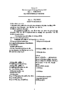 Giáo án chuẩn Lớp 5 - Tuần 29