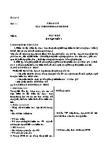 Giáo án chuẩn Lớp 5 - Tuần 35