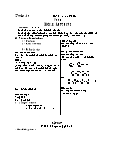 Giáo án chuẩn Lớp 5 - Tuần 3