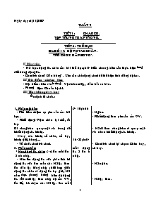 Giáo án chuẩn Lớp 5 - Tuần 9