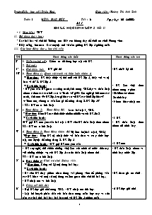 Giáo án Đạo đức 5: Em là học sinh lớp 5 (tiết 1)