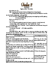 Giáo án dạy Lớp Năm - Tuần 2