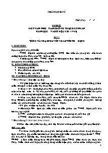 Giáo án Lịch sử - Địa lý 5 cả năm