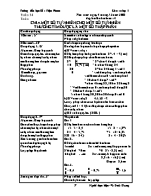 Giáo án Lớp 5 Tuần 14 - Trường tiểu học Số 1 Triệu Phước