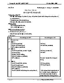 Giáo án Lớp 5 Tuần 29 - Trường Tiểu học Trần Quốc Tuấn