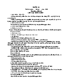 Giáo án Lớp 5 - Tuần 34, 35 - GV: Bùi Trọng Hoà