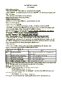 Giáo án Luyện từ và câu 5, kì II