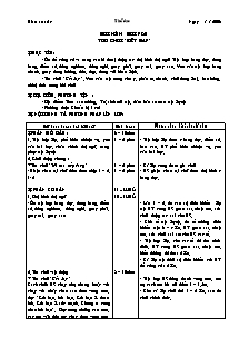 Giáo án môn Thể dục 5 - Tiết 4: Đội hình đội ngũ trò chơi “kết bạn”