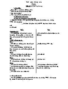 Giáo án môn Toán 5 tiết 39: Luyện tập chung