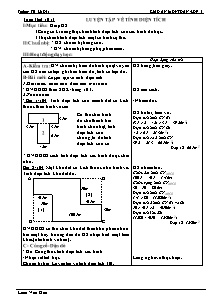 Giáo án Toán 5 Tuần 21 - Trường TH Lê Dật