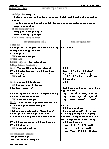 Giáo án Toán 5 Tuần 24 - Trường TH Lê Dật