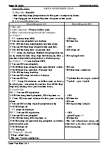 Giáo án Toán 5 Tuần 26 - Trường TH Lê Dật