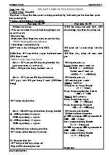 Giáo án Toán 5 Tuần 4 - Trường TH Lê Dật