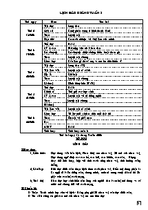 Kế hoạch bài dạy lớp 5 - Tuần 3 năm 2006