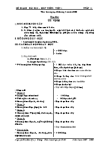 Kế hoạch bài học - Môn Tiếng Việt 5 - Tuần 32