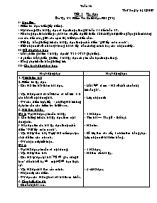 Thiết kế tổng hợp môn học khối 5 - Trường tiểu học An Hoà - Tuần 18