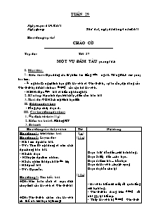 Thiết kế tổng hợp môn học khối 5 - Tuần 29