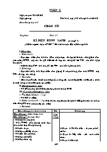 Thiết kế tổng hợp môn học khối 5 - Tuần 8