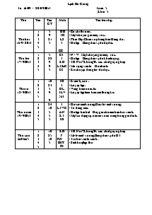 Thiết kế tổng hợp môn học khối lớp 5 - Tuần 5 năm 2013