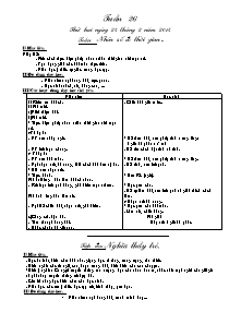 Thiết kế tổng hợp môn học lớp 5 - Tuần 26 năm học 2014