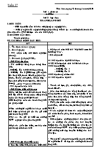 Thiết kế tổng hợp môn học lớp 5 - Tuần 27 năm 2010