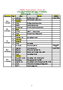 Thiết kế tổng hợp môn học lớp 5 - Tuần 8 năm học 2013