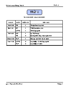 Vở bài soạn Tiếng Việt 5 - Tuần 1