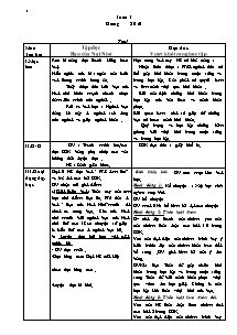 Giáo án lớp ghép 2, 4 - Tuần 15