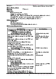 Giáo án môn học lớp 1, 2, 3, 4, 5 - Tuần 19