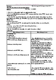 Giáo án môn học lớp 1, 2, 3, 4, 5 - Tuần 23