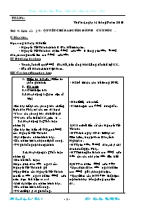 Giáo án môn học lớp 1, 2, 3, 4, 5 - Tuần 6