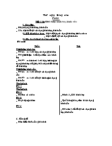 Giáo án môn Toán 5 tiết 118: Luyện tập chung