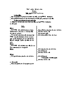 Giáo án môn Toán 5 tiết 136: Luyện tập chung