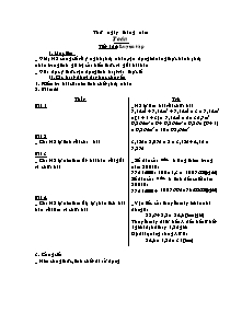 Giáo án môn Toán 5 tiết 154: Luyện tập