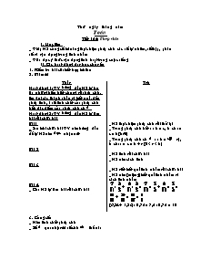 Giáo án môn Toán 5 tiết 155: Phép chia