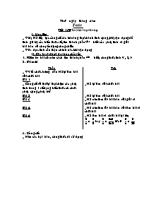 Giáo án môn Toán 5 tiết 169: Luyện tập chung