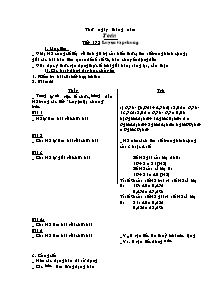 Giáo án môn Toán 5 tiết 172: Luyện tập chung