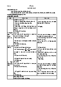 Giáo án Toán 5 tiết 11: Luyện tập
