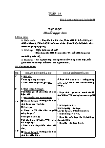 Thiết kế tổng hợp các môn học lớp 5 - Tuần 14 năm 2008