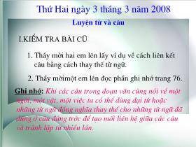 Bài giảng Luyện từ và câu khối lớp 5 - Bài: Mở rộng vốn từ: Truyền thống