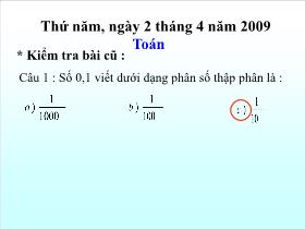 Bài giảng Toán 5: Ôn tập về đo độ dài và đo khối lượng