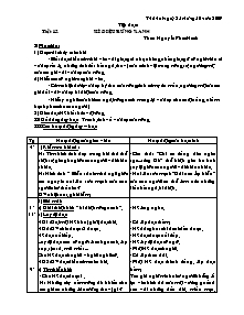 Giáo án bài học Khối 5 - Tuần 8