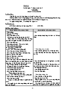 Giáo án các môn học Lớp 5 - Tuần 23