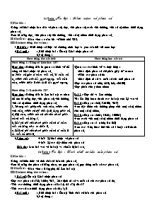 Giáo án dạy Toán lớp 5 - Tuần 1