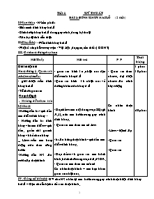 Giáo án Kĩ thuật 5 - Tiết 1 đến tiết 18